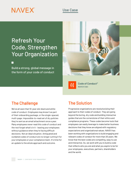 Refresh Your Code, Strengthen Your Organization